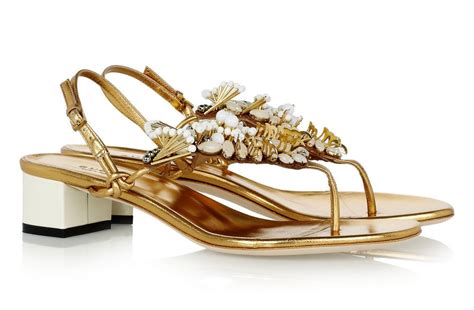 gucci gold pear embellished sandal|net a porter Gucci sandals.